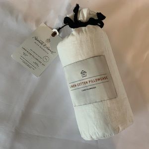 King size linen cotton pillowcases